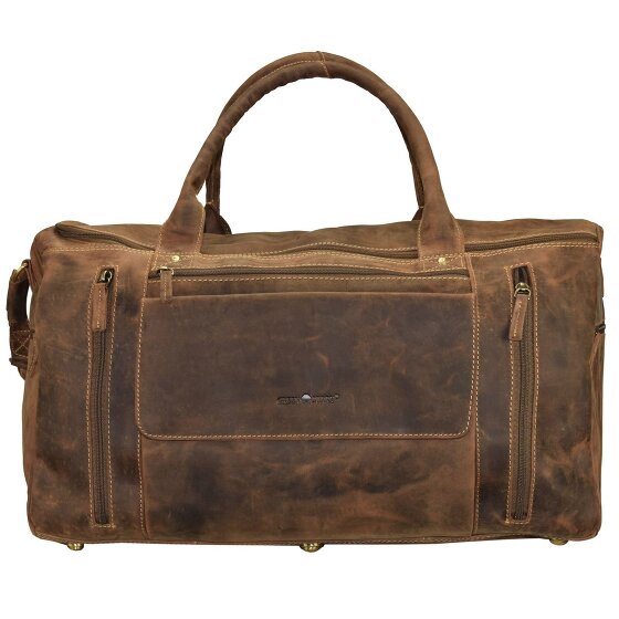 Greenburry Sac de voyage vintage en cuir 54 cm
