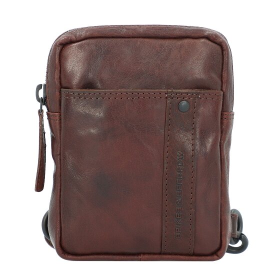 Spikes & Sparrow Sac à bandoulière Bronco en cuir 13 cm