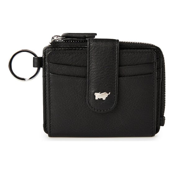 Braun Büffel Joy Étui pour cartes de crédit Protection RFID Cuir véritable 11 cm