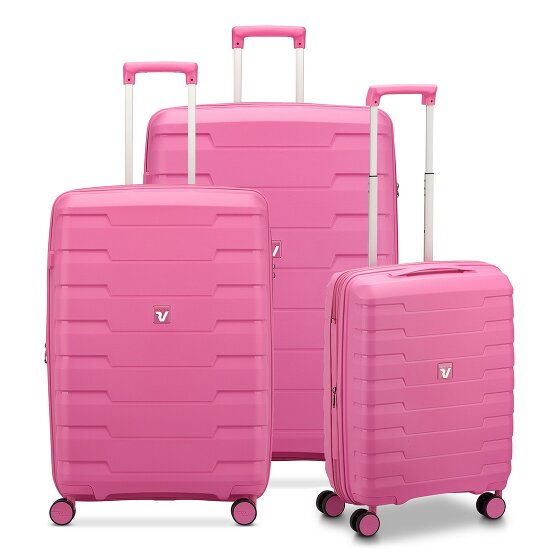 Roncato Skyline 2.0 4 roulettes Set de valises 3 pièces avec soufflet d'extension