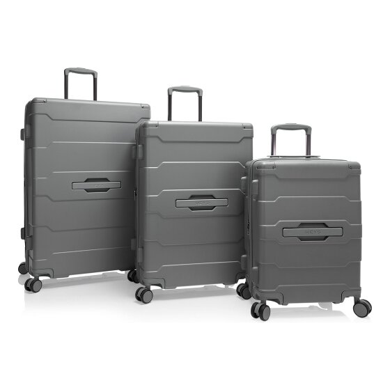 Heys ReNew 4 roues Set de valises 3 pièces '"avec soufflet d''extension"'