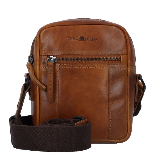 Greenburry Newport Mini sac à bandoulière Cuir véritable 18 cm