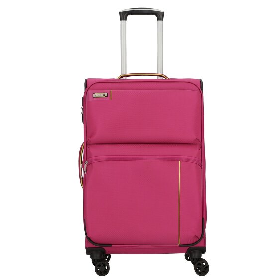 d&n Travel Line 6764 4 roues Valise cabine 65 cm avec soufflet d'extension