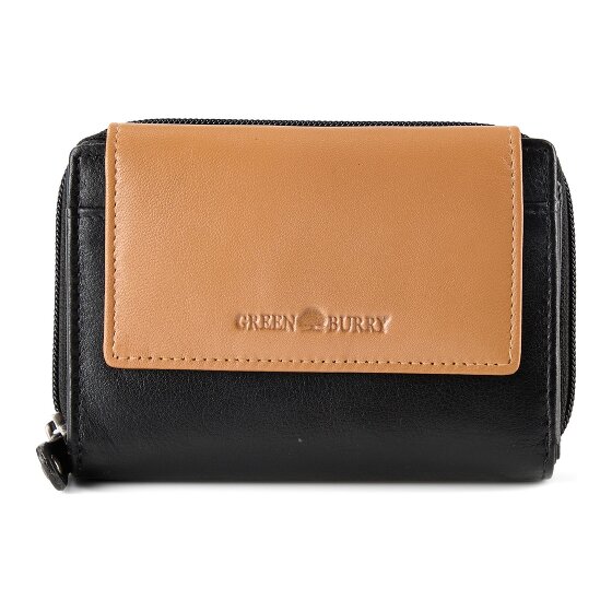 Greenburry Nappa Porte-monnaie Protection RFID Cuir 14 cm