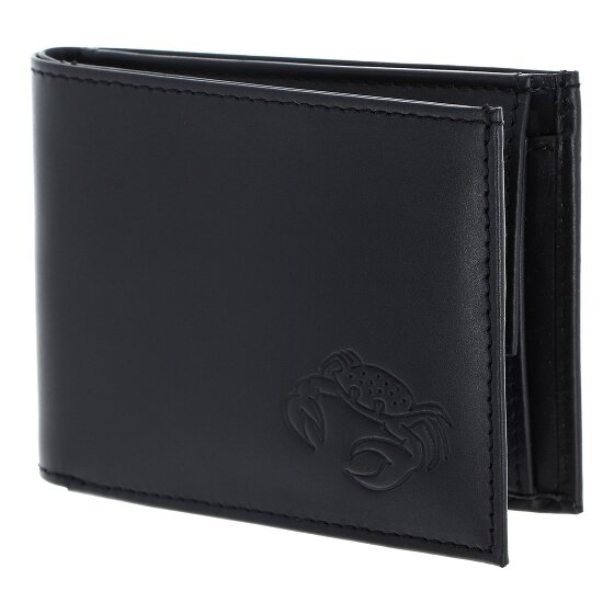 oxmox Leather Porte-monnaie Protection RFID Cuir véritable 11 cm