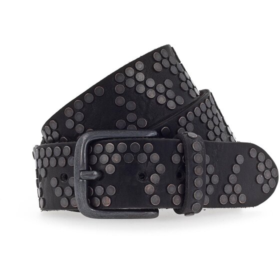 b.belt Ceinture à rivets en cuir