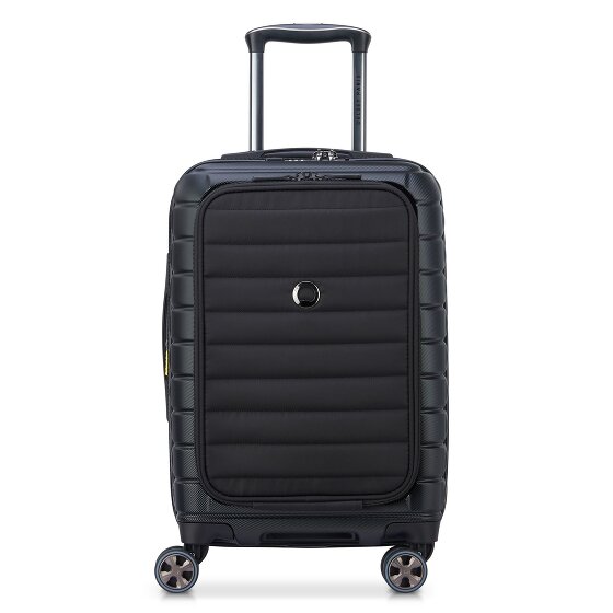 Delsey Paris Shadow 5.0 trolley cabine 4 roulettes 55 cm compartiment ordinateur portable avec soufflet d'extension