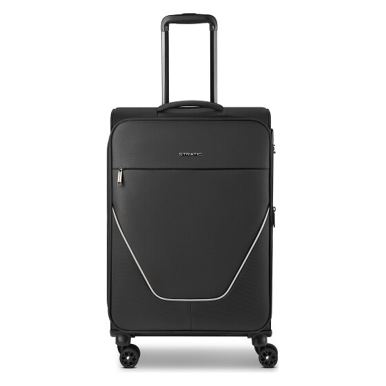 Stratic taska 4 roues Valise cabine M 65 cm avec soufflet d'extension