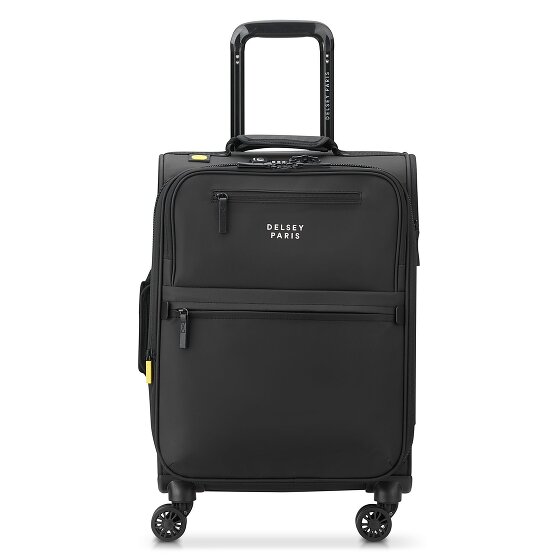 Delsey Paris Maubert 2.0 4 roulettes Trolley de cabine 55 cm avec soufflet d'extension