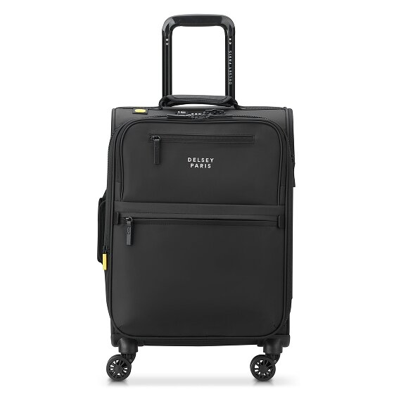 Delsey Paris Maubert 2.0 4 roulettes Trolley de cabine 55 cm avec soufflet d'extension