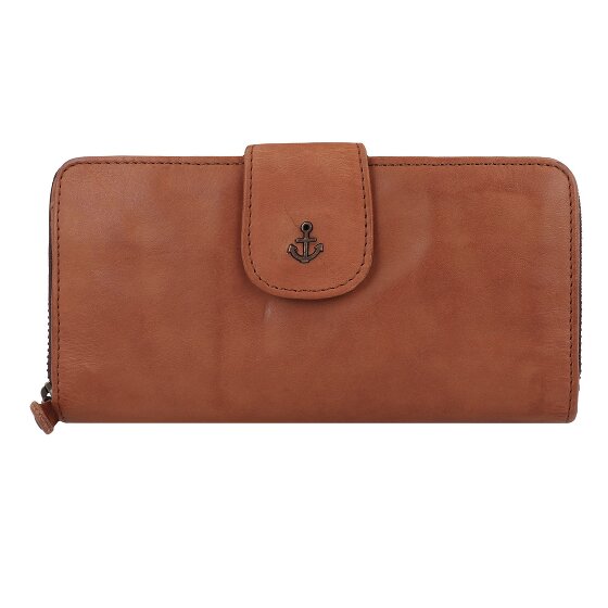 Harbour 2nd Anchor Love Porte-monnaie Protection RFID Cuir véritable 19 cm