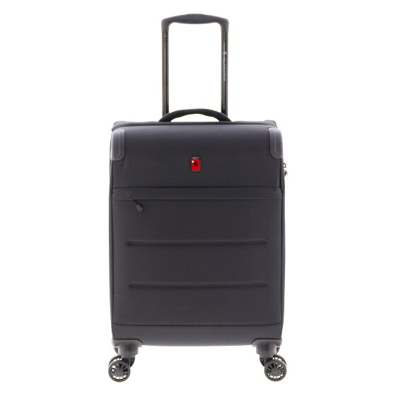 Gladiator 4700 4 roulettes Trolley de cabine 55 cm avec soufflet d'extension