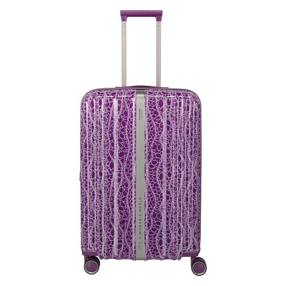 Travelite Lascana Edition 4 roulettes Trolley M 65 cm avec soufflet d'extension
