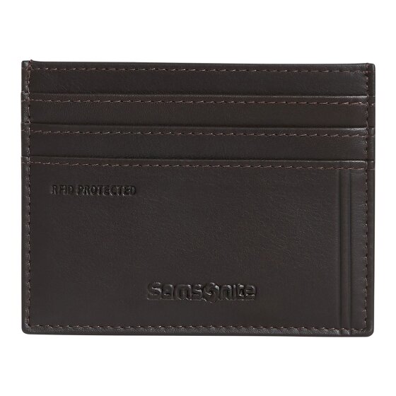 Samsonite Attack 3.0 Étui pour cartes de crédit Protection RFID Cuir véritable 10 cm