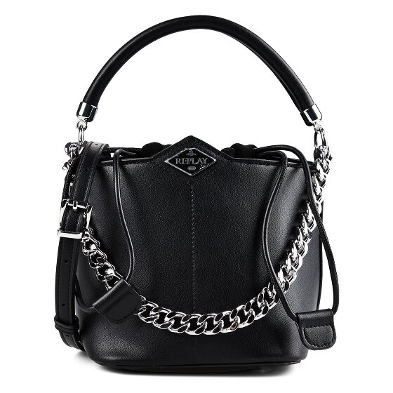 Replay Sac à main Cuir véritable 20 cm