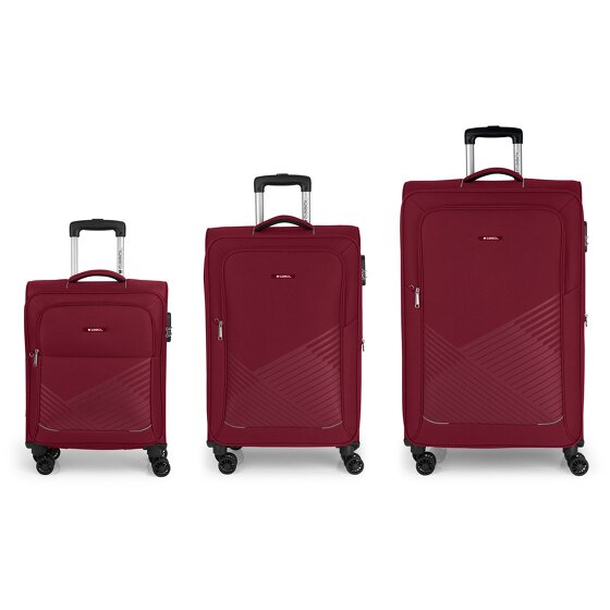 Gabol Juego 4 roues Set de valises 3 pièces