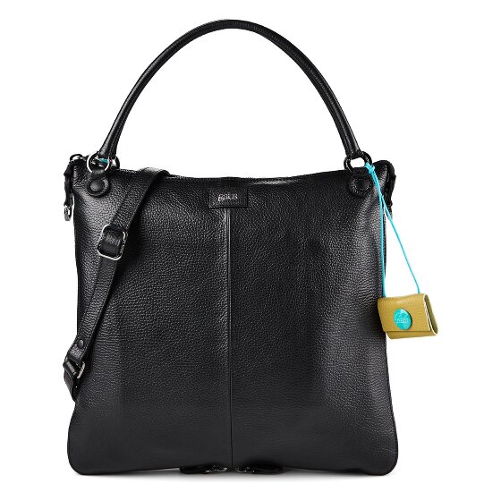 Gabs G14 Sac à bandoulière Cuir véritable 35 cm avec soufflet d'extension