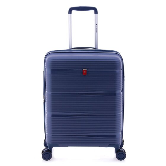 Gladiator 0800 4 roulettes Trolley 55 cm avec soufflet d'extension