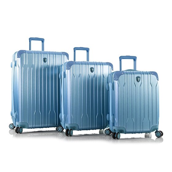 Heys Xtrak 4 roulettes Set de valises 3 pièces avec soufflet d'extension