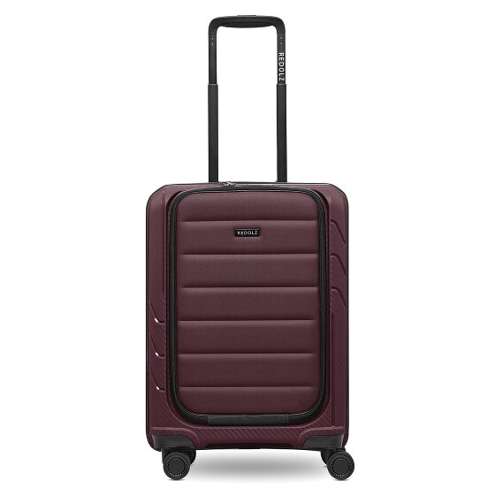 Redolz Essentials 17 : valise cabine à 4 roues, 55 cm, avec compartiment souple pour ordinateur portable
