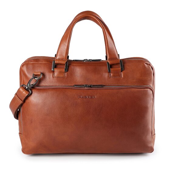 Plevier Vintage Larry Porte-documents Cuir 40 cm Compartiment pour ordinateur portable