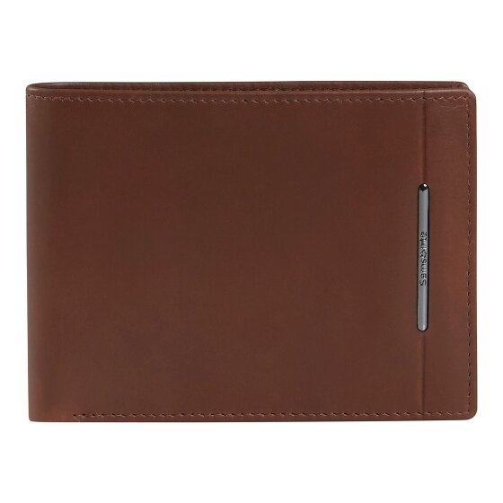 Samsonite Eluxe Veg Porte-monnaie Protection RFID Cuir véritable 12.5 cm