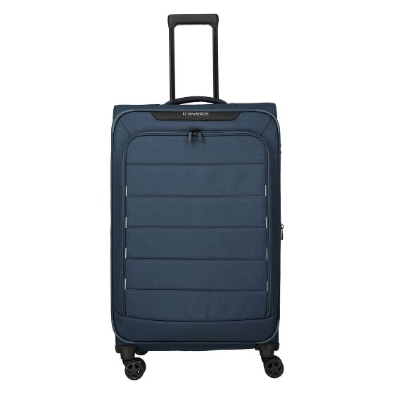 Travelite Skaii 4 roues Valise cabine L 78 cm avec soufflet d'extension