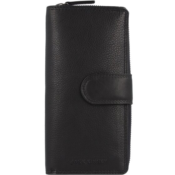 Jack Kinsky Porte-monnaie Brisbane cuir RFID 9,5 cm