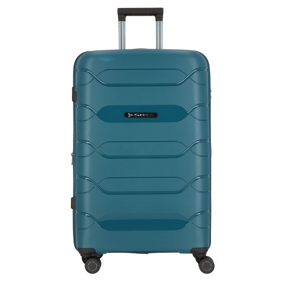 Polestream Strz by Asteroid 4 roulettes Trolley L 74 cm avec soufflet d'extension