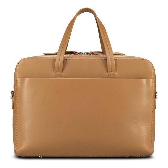 Jost Arva Attaché-case Cuir véritable 36 cm Compartiment ordinateur