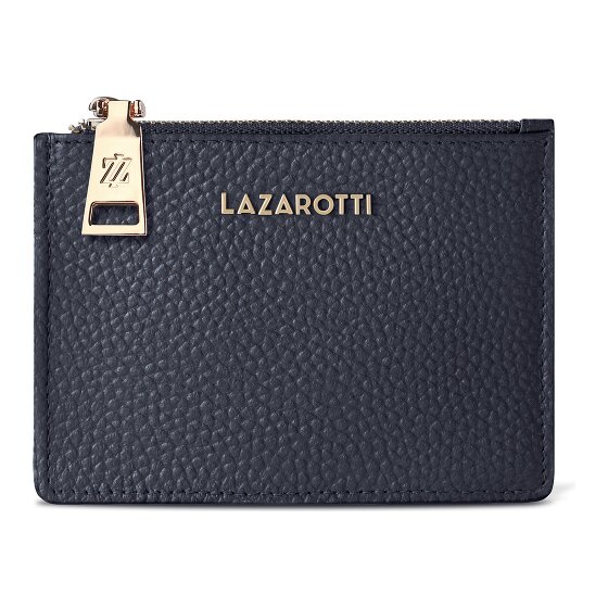 Lazarotti Étui à clés et porte-cartes en cuir de Bologne, protection RFID, 11,5