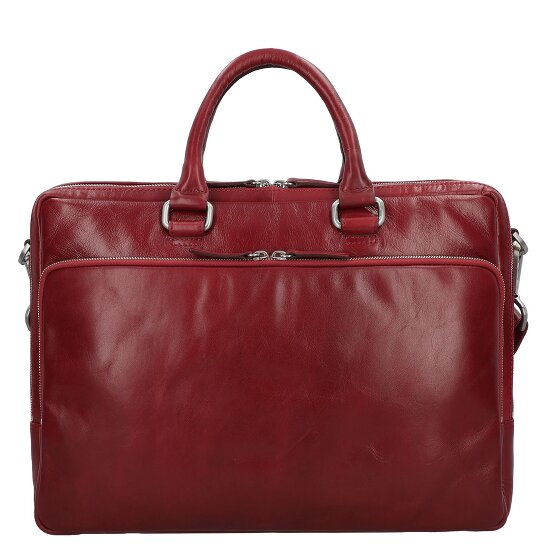 Leonhard Heyden Cambridge Attaché-case Cuir véritable 40 cm Compartiment ordinateur