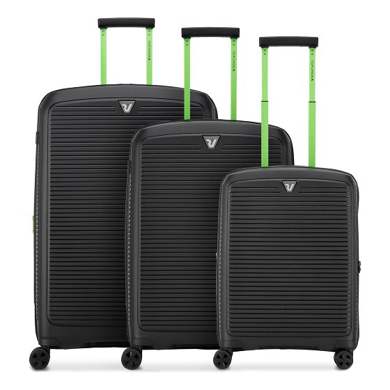 Roncato Arcade 4 roulettes Set de valises 3 pièces avec soufflet d'extension