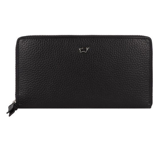 Braun Büffel Hanna Porte-monnaie Protection RFID Cuir 18.5 cm