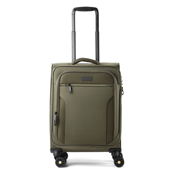 d&n Travel Line 9704 4 roulettes Trolley de cabine S 55 cm avec soufflet d'extension