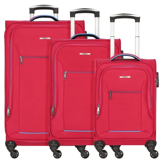Nowi Sevilla 4 roulettes Set de valises 3 pièces