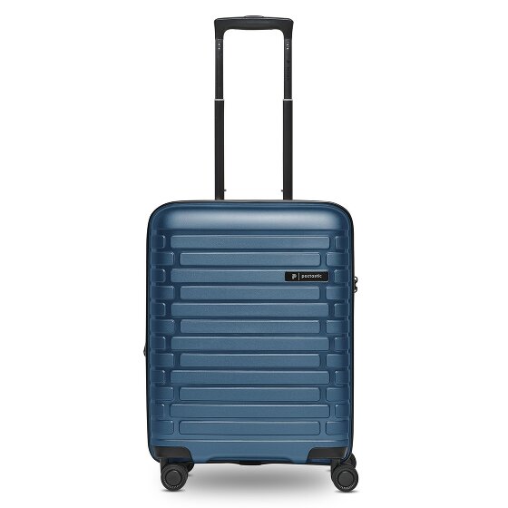 Pactastic Collection 04 THE CABIN + 4 roulettes Trolley de cabine S 55 cm avec soufflet d'extension