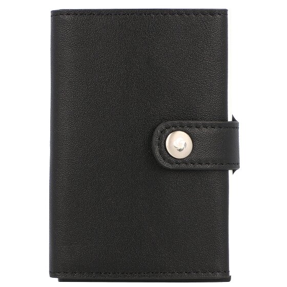 Samsonite Étui pour cartes de crédit Alu Fit RFID en cuir 6,5 cm