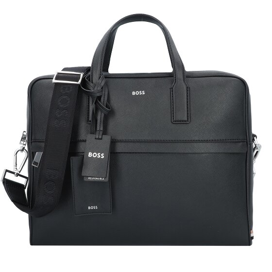 Boss Zair Porte-documents Cuir 40 cm Compartiment pour ordinateur portable