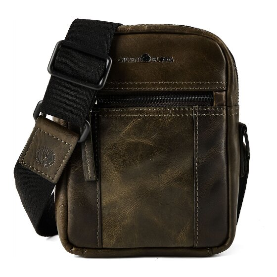 Greenburry Newport Mini sac à bandoulière Cuir véritable 18 cm