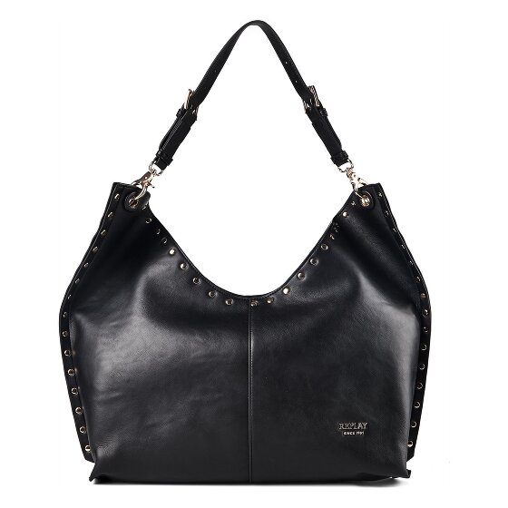 Replay Sac de shopper Cuir véritable 40 cm