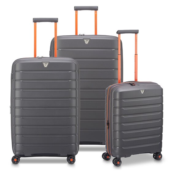 Roncato B-Flying Move 4 roues Set de valises 3 pièces avec soufflet d'extension