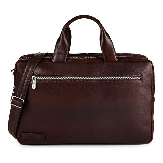Plevier Jimmy Attaché-case Cuir véritable 31 cm Compartiment ordinateur