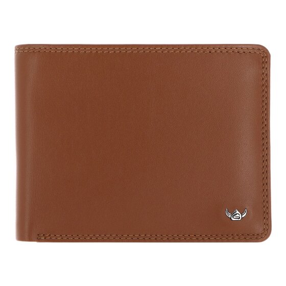 Golden Head Polo Porte-monnaie Protection RFID Cuir véritable 12.5 cm