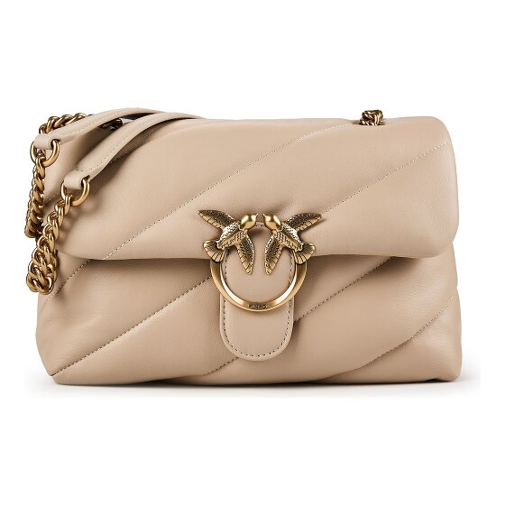 PINKO Love Puff Sac à bandoulière Cuir véritable 27 cm