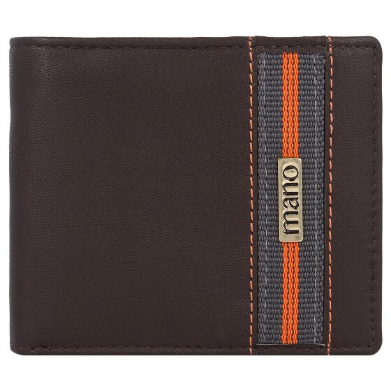 mano Don Leonardo Porte-monnaie RFID Cuir 11 cm