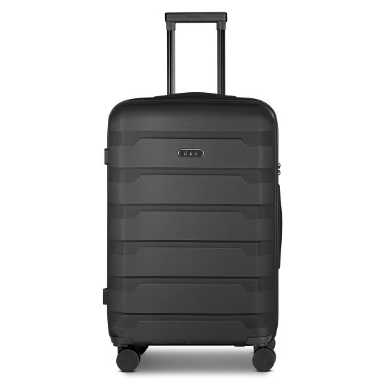 d&n South Dakota 4 roulettes Trolley M 66 cm avec soufflet d'extension