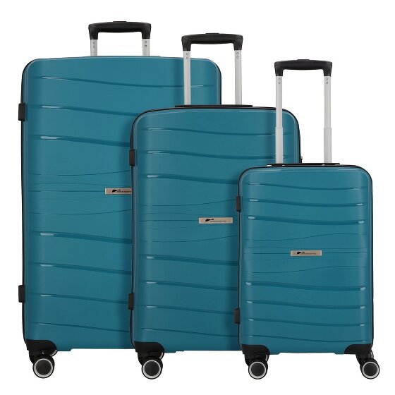 Cocoono Leon 4 roulettes Set de valises 3 pièces
