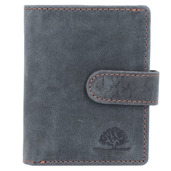 Greenburry Vintage Porte-monnaie Protection RFID Cuir véritable 10 cm