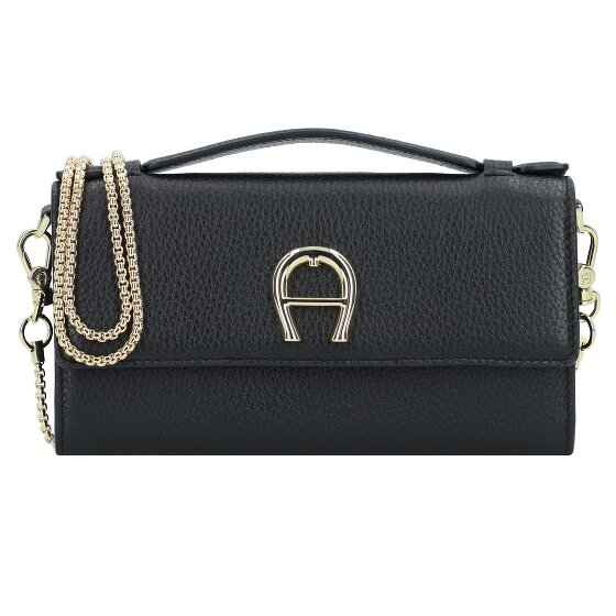 AIGNER Fashion Portefeuille d'embrayage Cuir véritable 19 cm